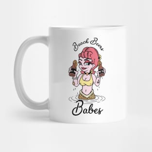 Beach, Beers and Babes (Colour) Mug